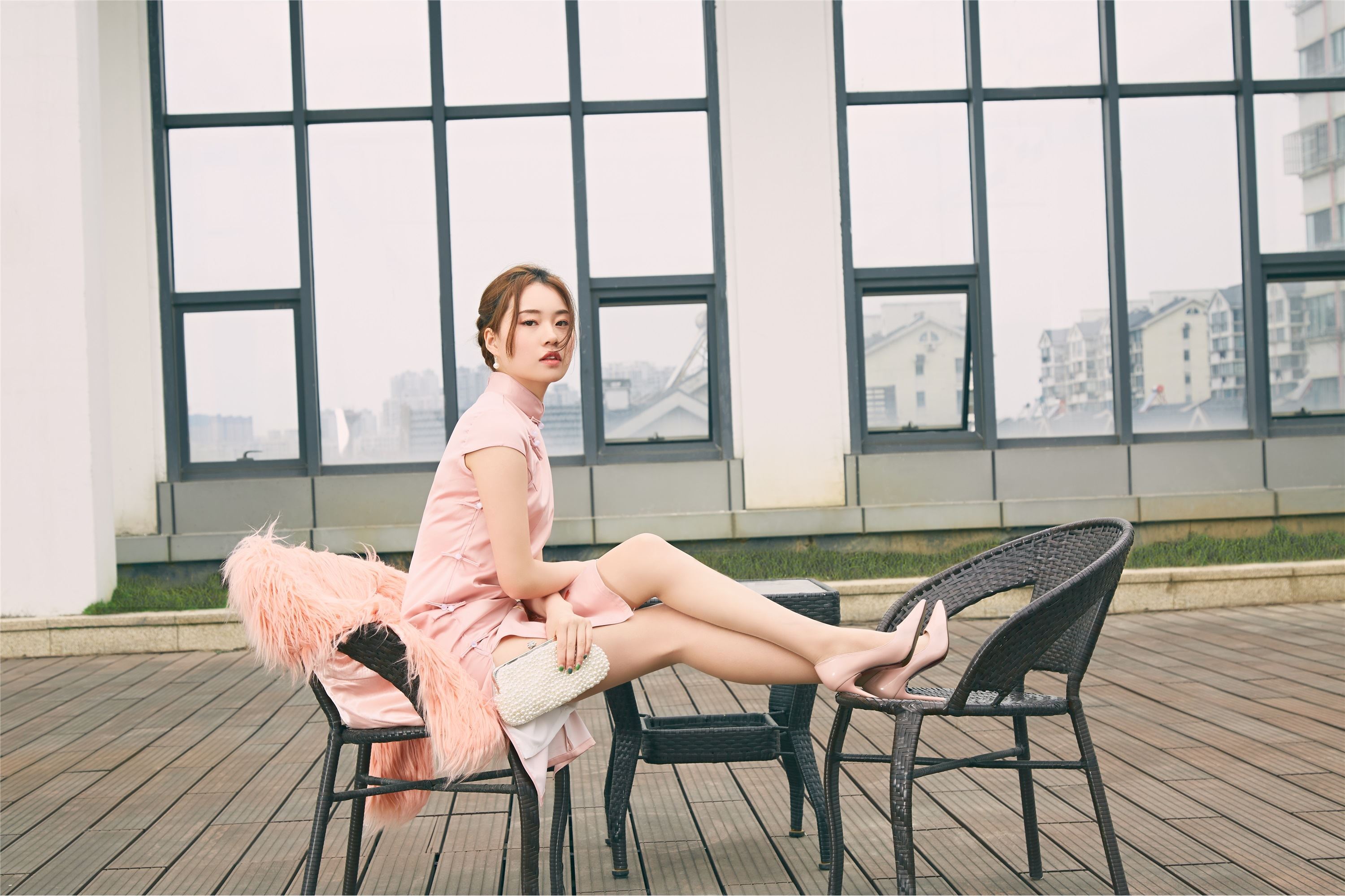 奈丝写真 NO.079 露露-捋捋被风吹乱的秀发